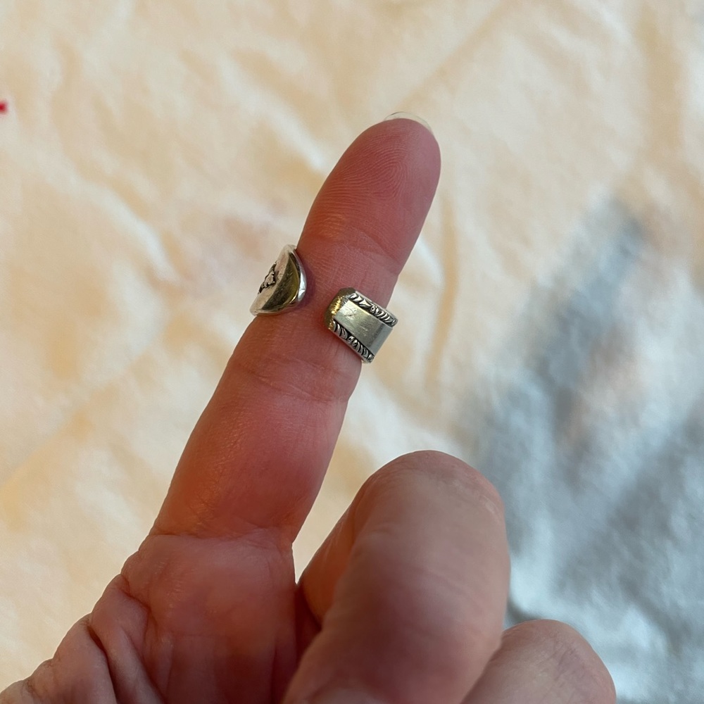 Handmade spoonring - Picture 3 of 3